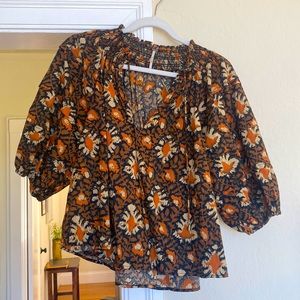 Floral Free People top